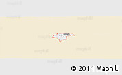 Classic Style Panoramic Map of ZIP code 30101, single color outside