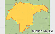 Savanna Style Simple Map of ZIP code 30101