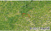 Satellite 3D Map of ZIP code 30102