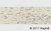 Shaded Relief Panoramic Map of ZIP code 30102