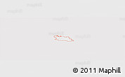 Silver Style Panoramic Map of ZIP code 30102, single color outside