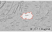 Gray 3D Map of ZIP code 30103