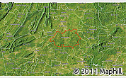 Satellite 3D Map of ZIP code 30103