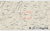 Shaded Relief 3D Map of ZIP code 30103