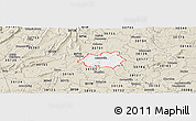 Classic Style Panoramic Map of ZIP code 30103