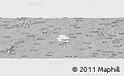 Gray Panoramic Map of ZIP code 30104