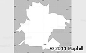 Gray Simple Map of ZIP code 30104