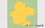 Savanna Style Simple Map of ZIP code 30104