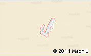 Classic Style 3D Map of ZIP code 30105, single color outside