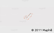 Silver Style Panoramic Map of ZIP code 30105, single color outside