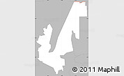 Gray Simple Map of ZIP code 30105