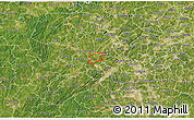Satellite 3D Map of ZIP code 30106