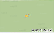 Savanna Style 3D Map of ZIP code 30106, single color outside