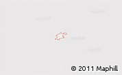 Silver Style 3D Map of ZIP code 30106, single color outside