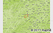 Physical Map of ZIP code 30106