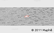 Gray Panoramic Map of ZIP code 30106