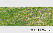 Satellite Panoramic Map of ZIP code 30106