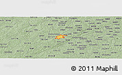 Savanna Style Panoramic Map of ZIP code 30106