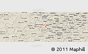 Shaded Relief Panoramic Map of ZIP code 30106