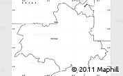 Blank Simple Map of ZIP code 30107