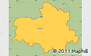 Savanna Style Simple Map of ZIP code 30107