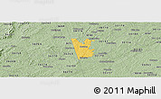 Savanna Style Panoramic Map of ZIP code 30108