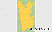 Savanna Style Simple Map of ZIP code 30108