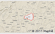 Classic Style 3D Map of ZIP code 30110