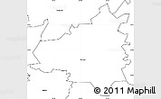 Blank Simple Map of ZIP code 30110