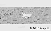 Gray Panoramic Map of ZIP code 30113