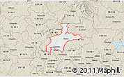 Classic Style 3D Map of ZIP code 30114