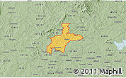 Savanna Style 3D Map of ZIP code 30114