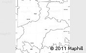 Blank Simple Map of ZIP code 30114