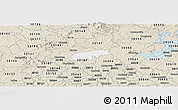 Classic Style Panoramic Map of ZIP code 30115