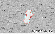 Gray 3D Map of ZIP code 30116