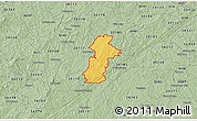 Savanna Style 3D Map of ZIP code 30116