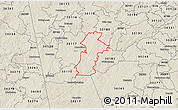 Shaded Relief 3D Map of ZIP code 30116