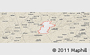 Classic Style Panoramic Map of ZIP code 30116