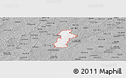 Gray Panoramic Map of ZIP code 30116