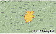 Savanna Style 3D Map of ZIP code 30117