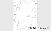 Blank Simple Map of ZIP code 30117