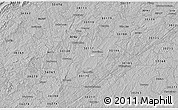 Gray 3D Map of ZIP code 30118