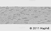 Gray Panoramic Map of ZIP code 30118