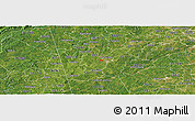 Satellite Panoramic Map of ZIP code 30118
