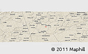 Shaded Relief Panoramic Map of ZIP code 30118