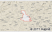 Classic Style 3D Map of ZIP code 30120