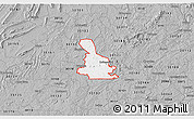 Gray 3D Map of ZIP code 30120