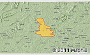 Savanna Style 3D Map of ZIP code 30120