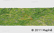 Satellite Panoramic Map of ZIP code 30120