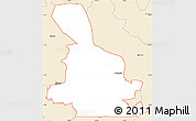 Classic Style Simple Map of ZIP code 30120